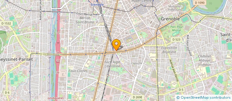 localisation de l'entreprise NUTRIPERF FORMATION à GRENOBLE