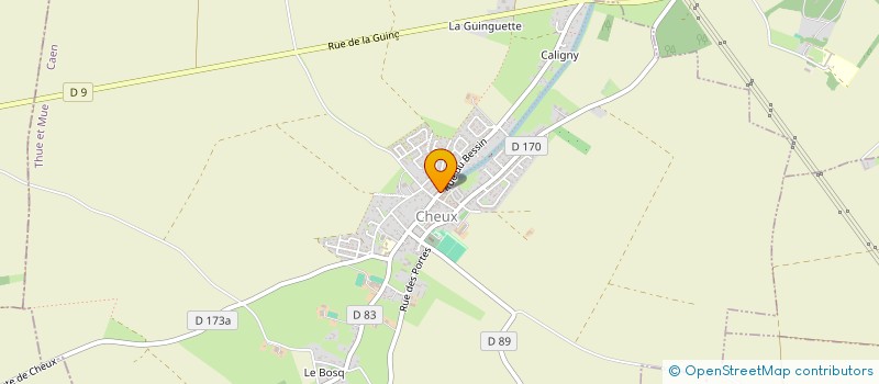 localisation de l'entreprise NUTRIREST à THUE ET MUE