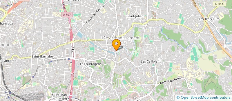 localisation de l'entreprise NUTRISCO EXTINGUO  MARSEILLE