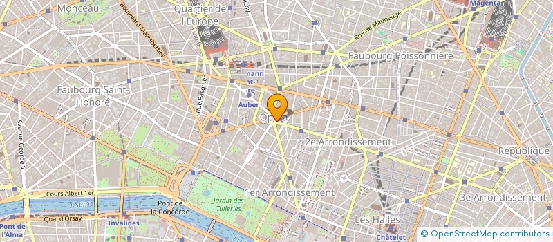 localisation de l'entreprise NUTRISSENTIEL à PARIS