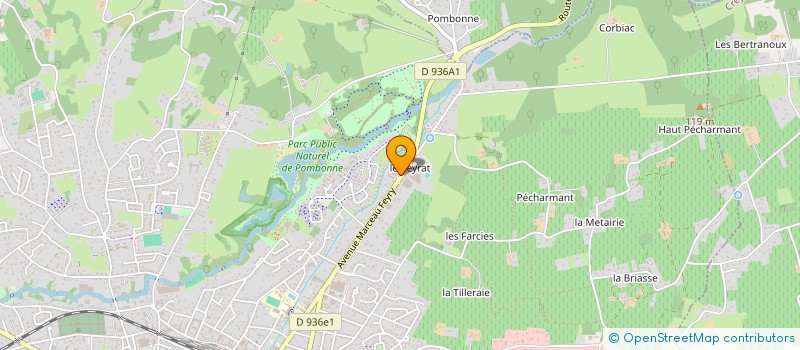localisation de l'entreprise NUTRITEAM à BERGERAC