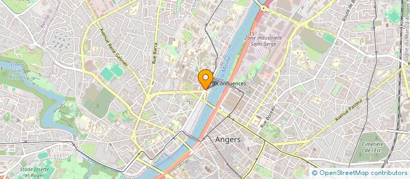 localisation de l'entreprise NUTRITION OBESITE DIABETE  ANGERS