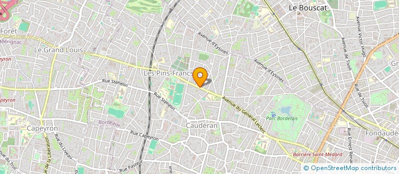 localisation de l'entreprise NUTRITION : SOURCE ET VIE à BORDEAUX