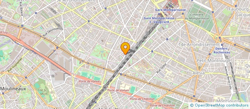 localisation de l'entreprise NUTRIVIF  PARIS