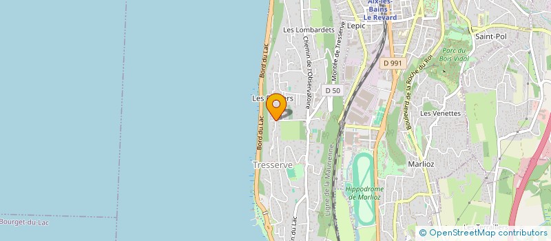 localisation de l'entreprise NUTS  TRESSERVE