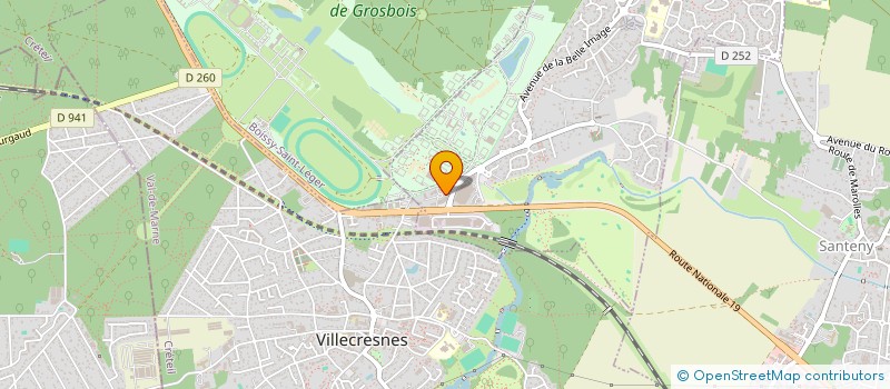 localisation de l'entreprise NUTTENS à MAROLLES-EN-BRIE
