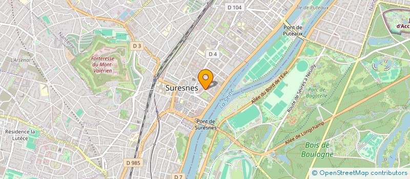 localisation de l'entreprise NUTUNE FRANCE SAS à SURESNES