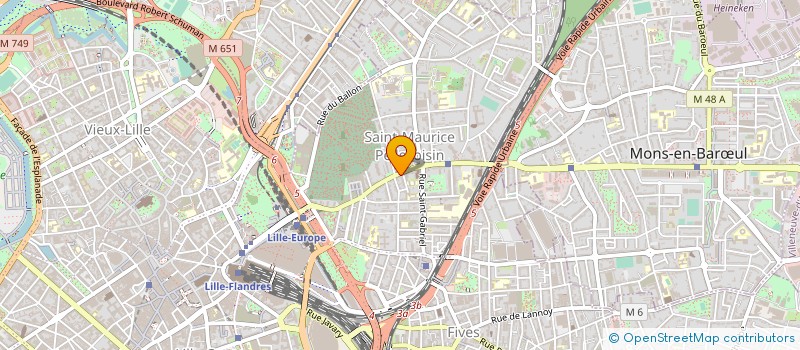 localisation de l'entreprise NUUD à LILLE