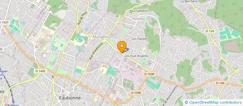 localisation de l'entreprise NUVA BRY  ANDILLY