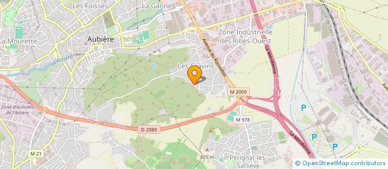 localisation de l'entreprise NUVERO  AUBIERE