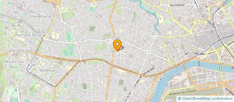 localisation de l'entreprise NUVI LABORATOIRES à NANTES