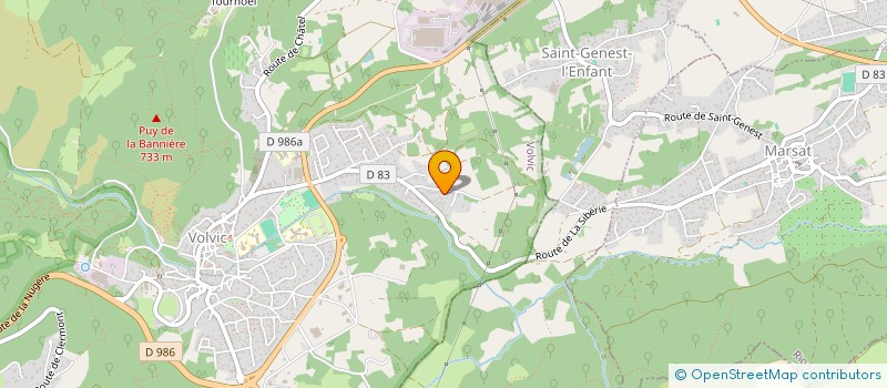 localisation de l'entreprise NUVIA GLOBAL FRANCE  VOLVIC