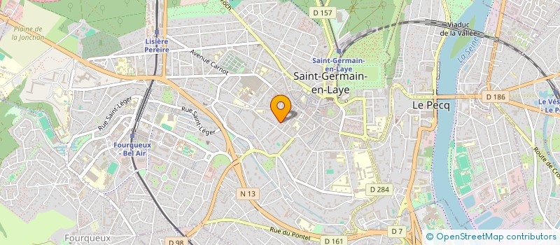 localisation de l'entreprise NUWAX à SAINT-GERMAIN-EN-LAYE