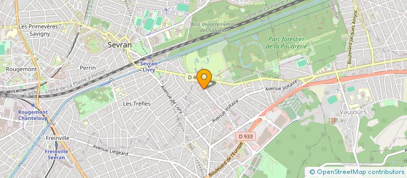 localisation de l'entreprise NUX-H à LIVRY-GARGAN