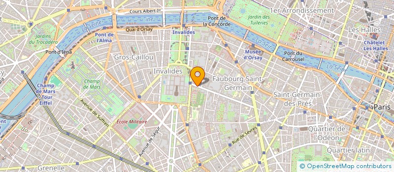 localisation de l'entreprise NUXIS  PARIS