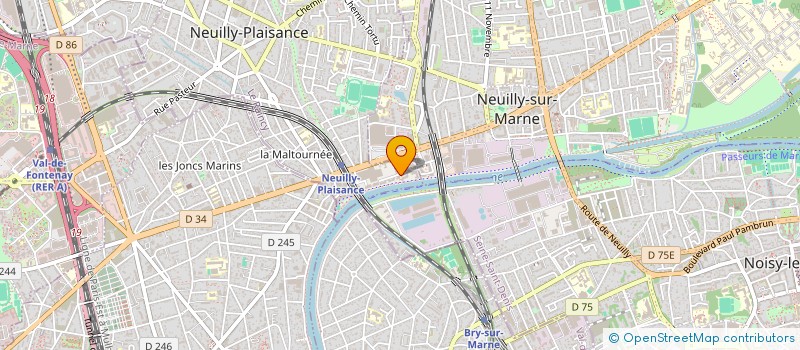 localisation de l'entreprise NUXIZ à NEUILLY-PLAISANCE