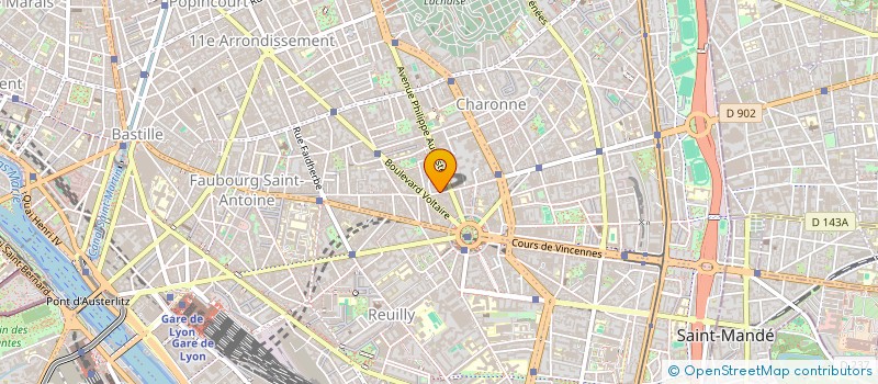 localisation de l'entreprise NUXLY  PARIS