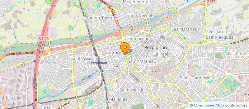 localisation de l'entreprise NUXOR FX HOLDING  PERPIGNAN