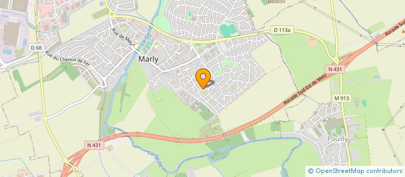 localisation de l'entreprise NUXPROD  MARLY