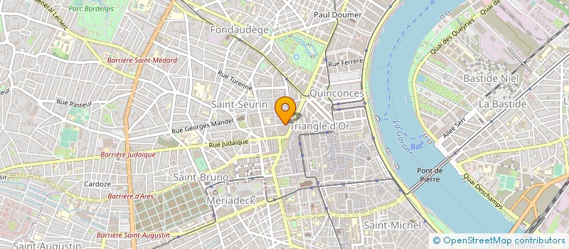 localisation de l'entreprise NUXTLABS à BORDEAUX