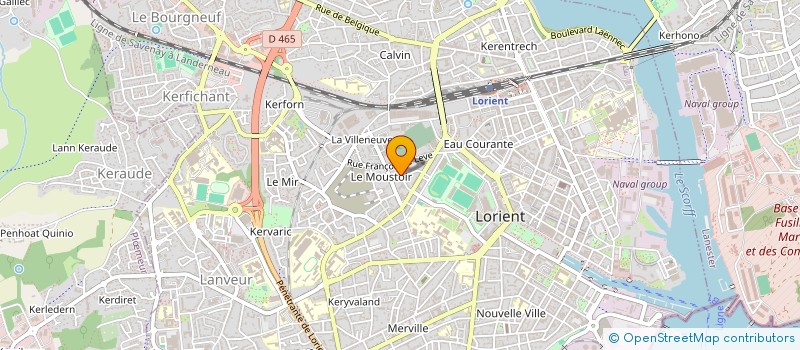 localisation de l'entreprise NUYAOUET DELAHAYE  LORIENT