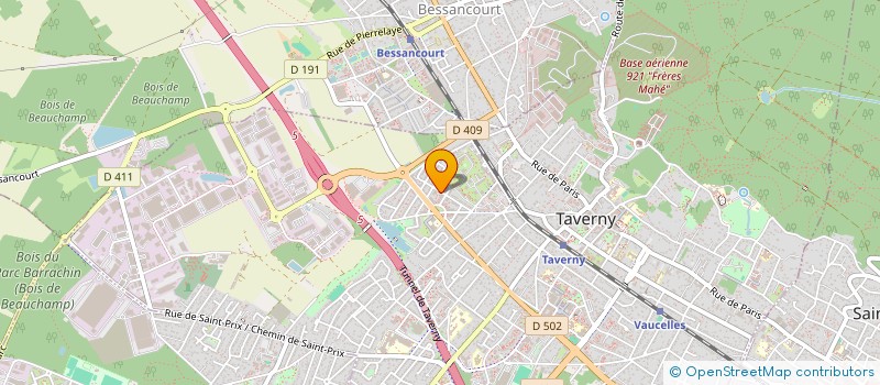 localisation de l'entreprise NUZ TRANSPORT EXPRESS  TAVERNY