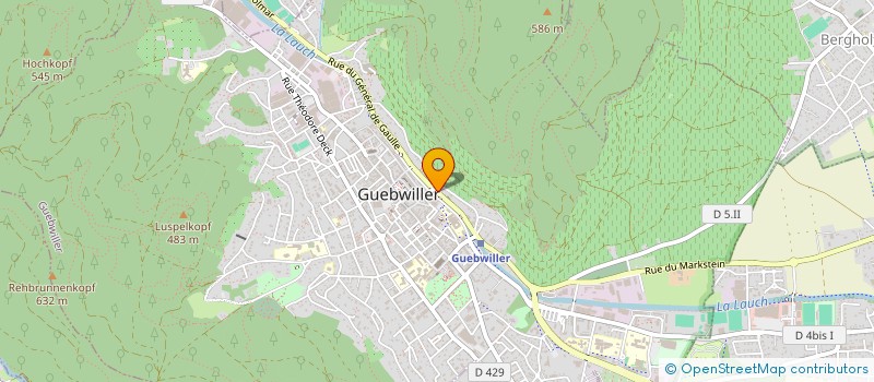 localisation de l'entreprise NUZZO CONCEPT SARL à GUEBWILLER