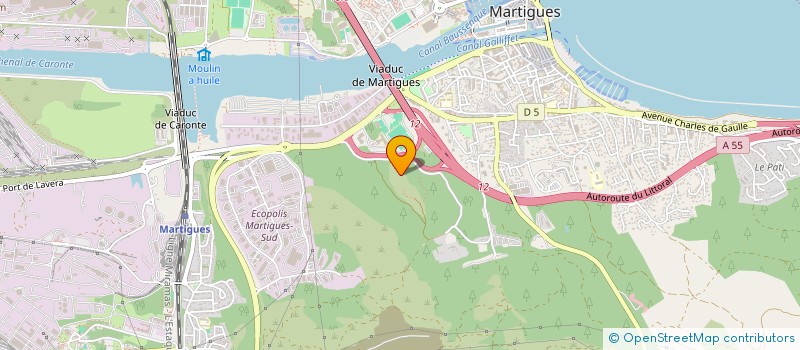 localisation de l'entreprise NUZZO HOTEL à MARTIGUES