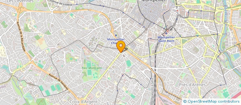 localisation de l'entreprise NV AUTO à MONTPELLIER