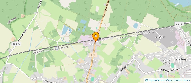 localisation de l'entreprise NV BATIMENT  WALLERS