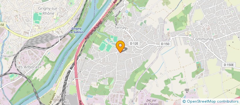 localisation de l'entreprise NV CAPITAL COMPANY  TERNAY