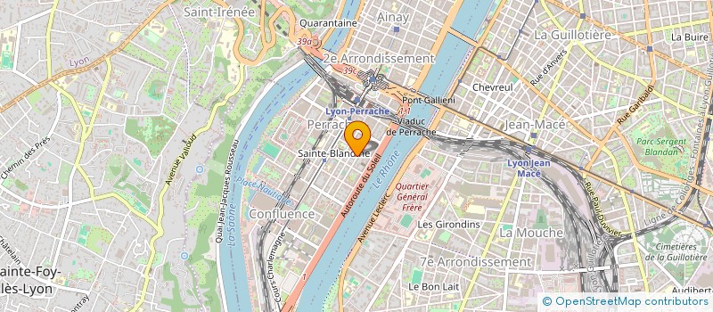 localisation de l'entreprise NV CONSEILS à LYON
