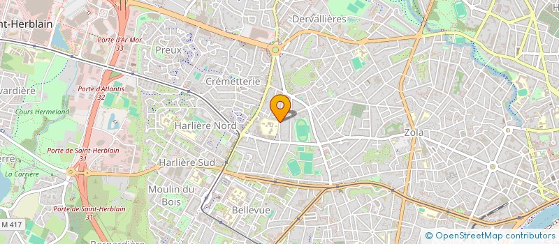 localisation de l'entreprise NV EVENT  NANTES