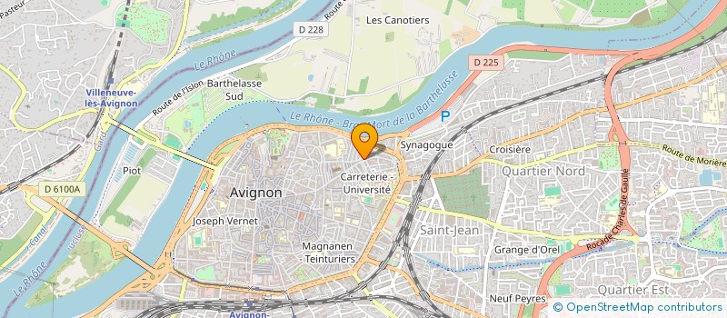 localisation de l'entreprise NV EXPORT ET CONSULTING à AVIGNON