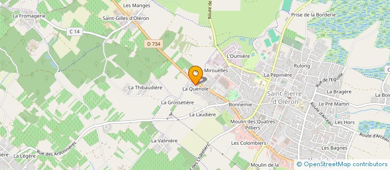 localisation de l'entreprise NV FROID à SAINT-PIERRE-D OLERON