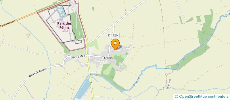 localisation de l'entreprise NV LOCATIONS à LUMIGNY-NESLES-ORMEAUX