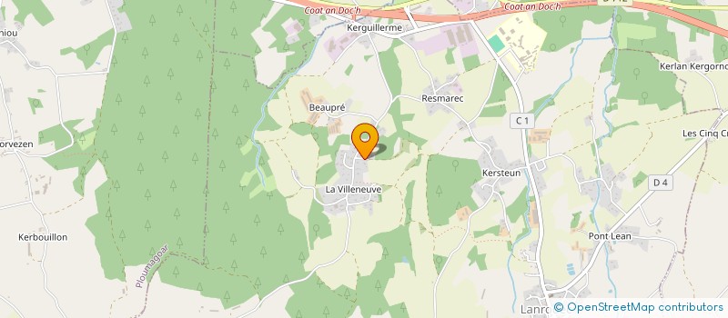 localisation de l'entreprise NV PHOTON  LANRODEC