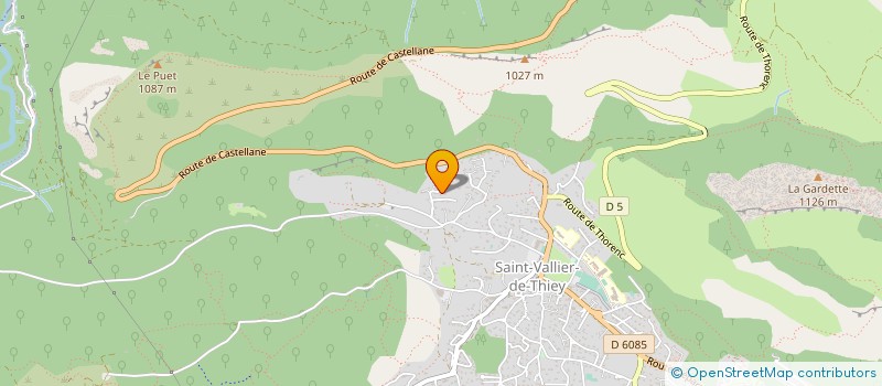 localisation de l'entreprise NV RENOV à SAINT-VALLIER-DE-THIEY