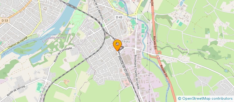 localisation de l'entreprise NV RENOV'  LE COTEAU