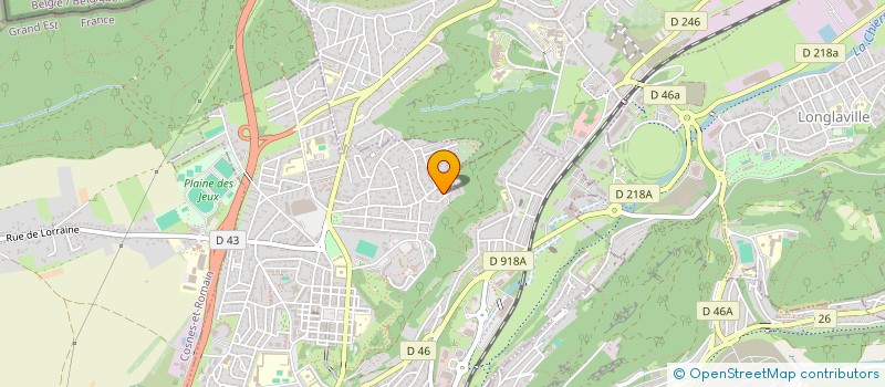 localisation de l'entreprise NV1  COSNES-ET-ROMAIN