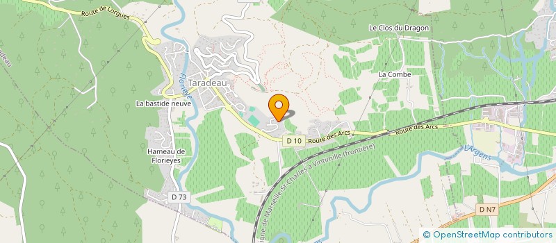 localisation de l'entreprise NV83  TARADEAU