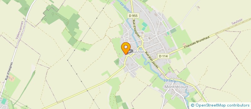 localisation de l'entreprise NVAM  SAULZOIR