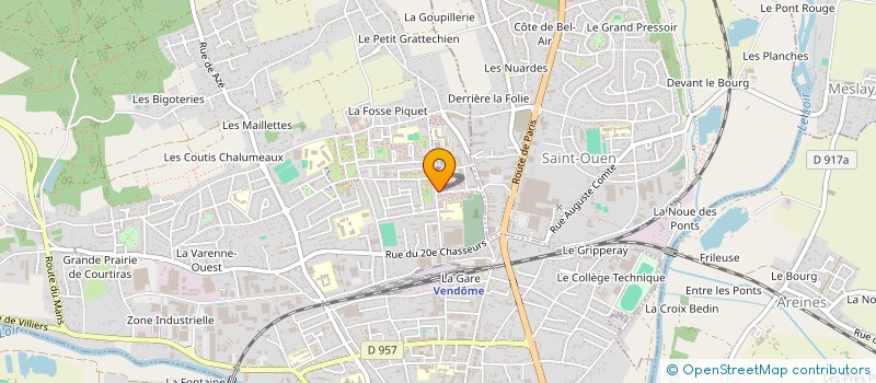 localisation de l'entreprise NVB  VENDOME