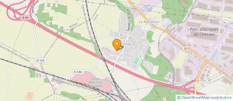 localisation de l'entreprise NVBAT'CONCEPT  GRENAY