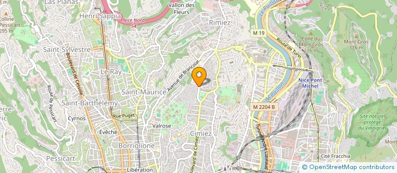 localisation de l'entreprise NVCO à NICE