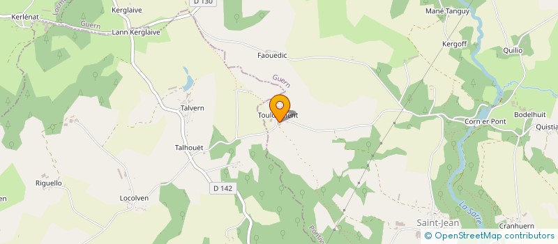 localisation de l'entreprise NVDB  GUERN