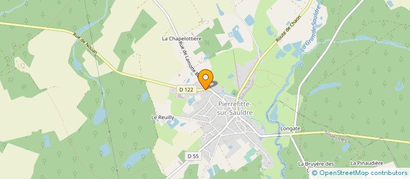 localisation de l'entreprise NVDP  SALBRIS