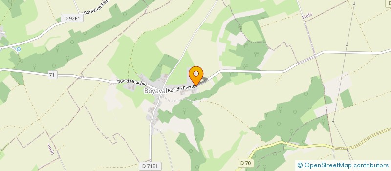 localisation de l'entreprise NVE TP  BOYAVAL