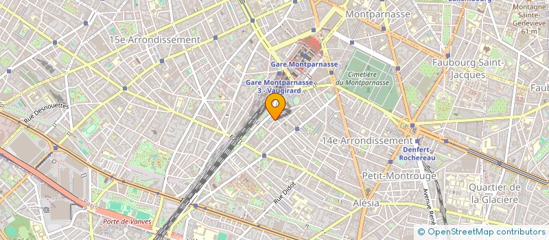 localisation de l'entreprise NVELLE DEMENAGE REG SUD PARIS à PARIS