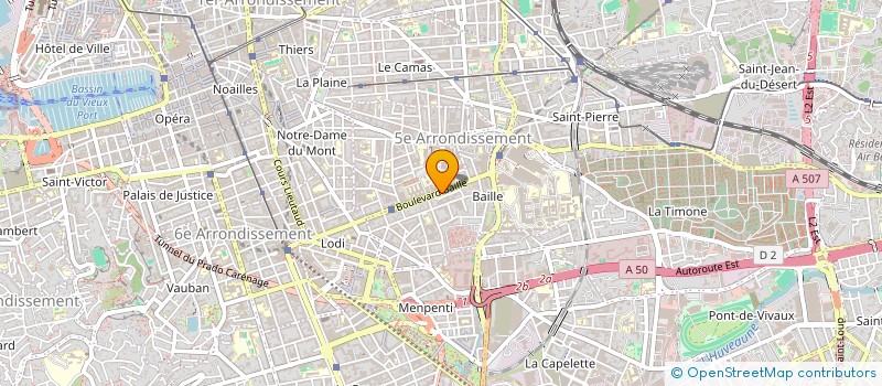 localisation de l'entreprise NVF EXPERTISE  BELCODENE